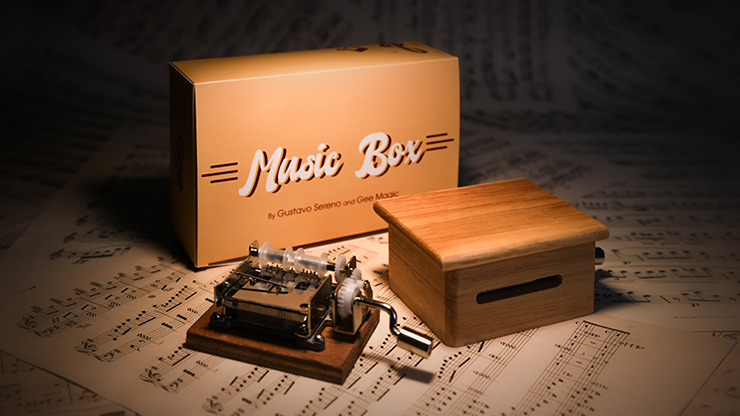 MUSIC BOX Standard, Gimmicks and Online Instruction by Gee Magic
