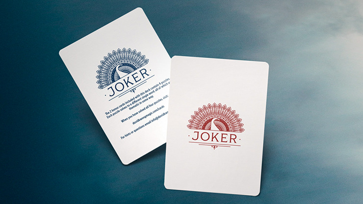 ENIGMAS Puzzle Hunt, Blue Playing Cards - Image 3