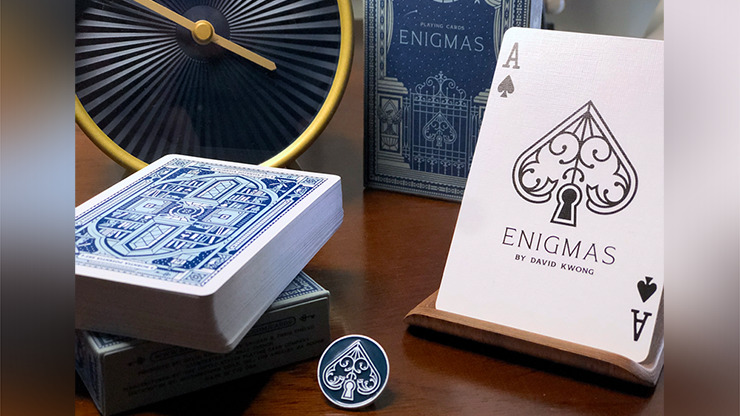 ENIGMAS Puzzle Hunt, Blue Playing Cards - Image 5
