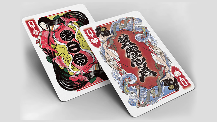 Edo Karuta, Red Playing Cards - Image 2