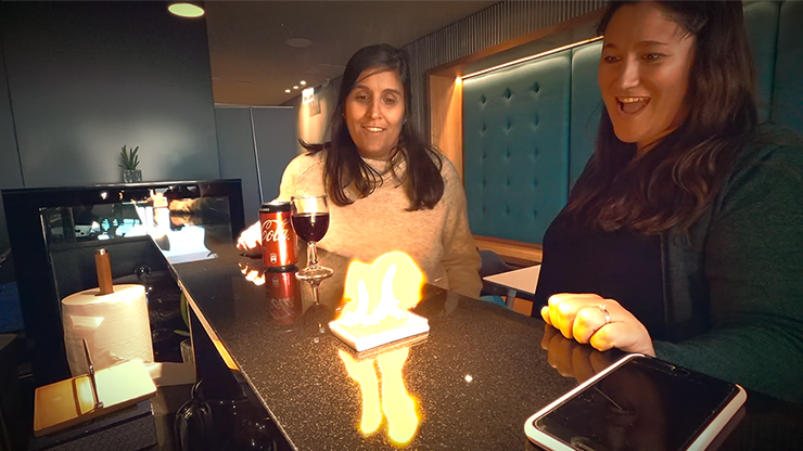 BRAND OF FIRE / BLUE, Gimmicks and Online Instructions by Federico Poeymiro - Image 4