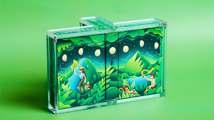 Adventure Playing Cards CASE, HOLDS 3 DECKS by Riffle Shuffle