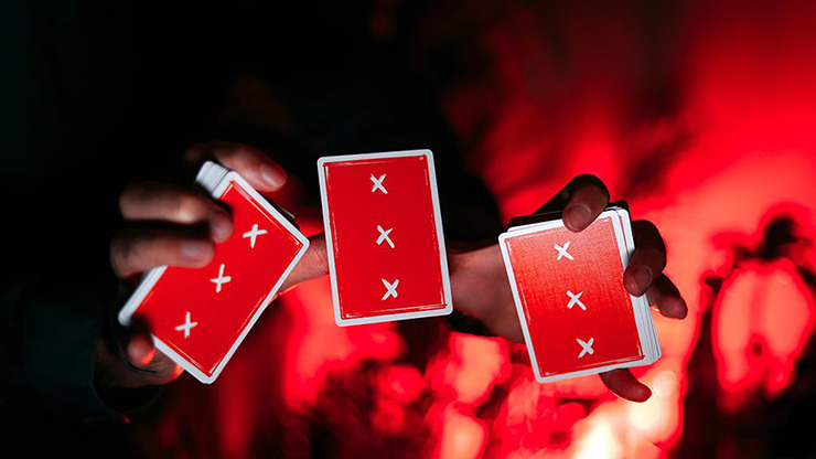 X Deck, Red Signature Edition Playing Cards by Alex Pandrea - Image 2