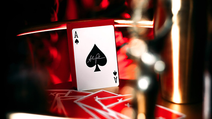 X Deck, Red Signature Edition Playing Cards by Alex Pandrea - Image 3