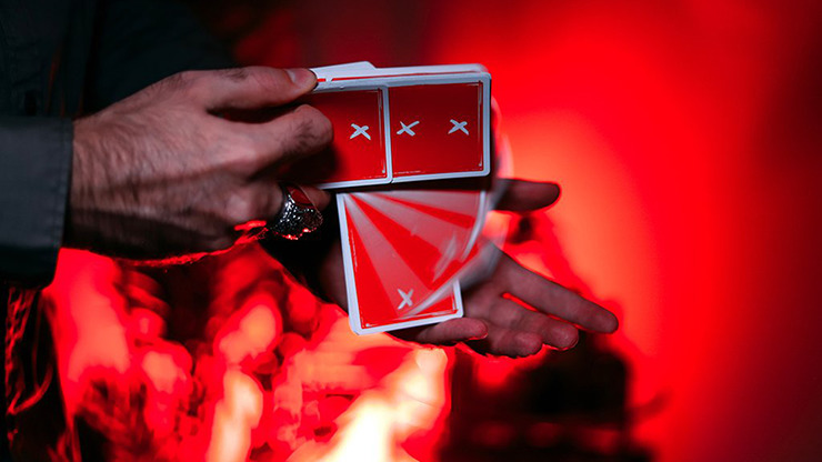 X Deck, Red Signature Edition Playing Cards by Alex Pandrea - Image 5