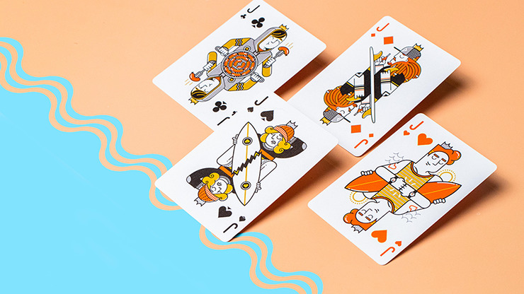 Surfboard V2 Playing Cards by Riffle Shuffle - Image 6