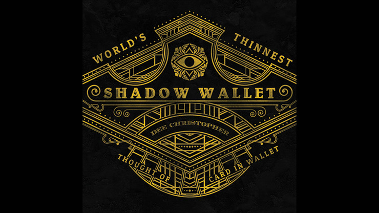 Shadow Wallet Leather, Gimmick and Online Instructions by Dee Christopher and 1914