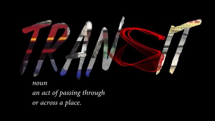 Transit, Blue by Ron Salamangkero