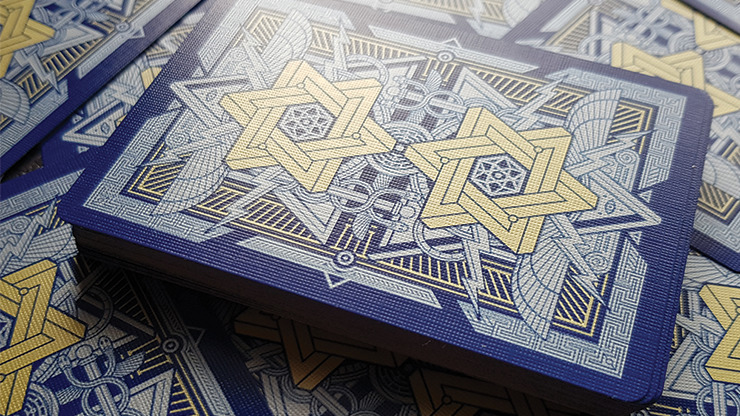 Pantheon Azure Playing Cards by Giovanni Meroni - Image 2