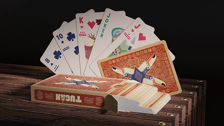 Tucan Playing Cards, Cinnamon Back - Image 2