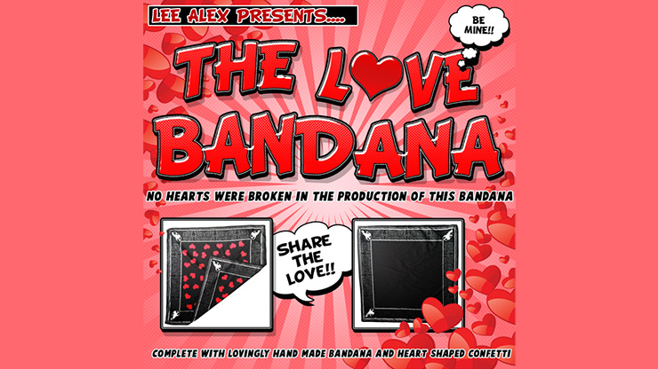 LOVE BANDANA by Lee Alex