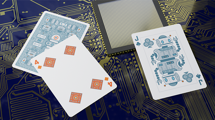 Bicycle Robot Playing Cards, Factory Edition - Image 3