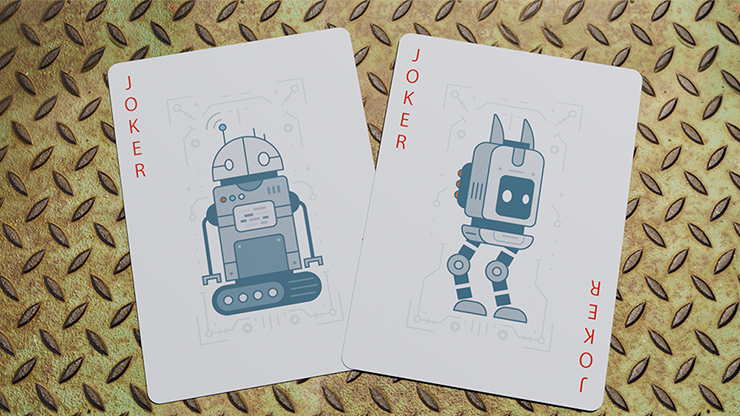 Bicycle Robot Playing Cards, Factory Edition - Image 4