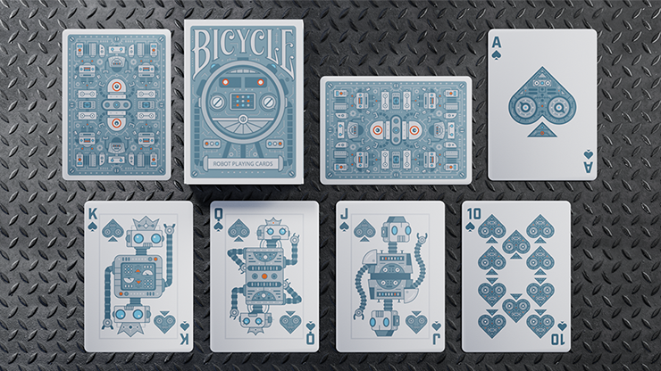 Bicycle Robot Playing Cards, Factory Edition - Image 5