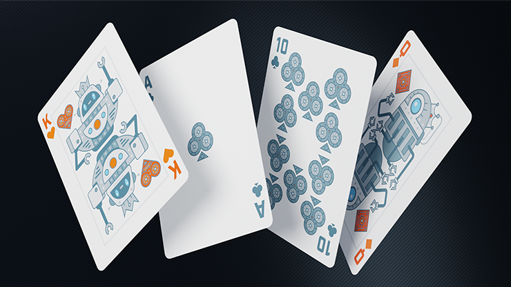 Bicycle Robot Playing Cards, Factory Edition - Image 6