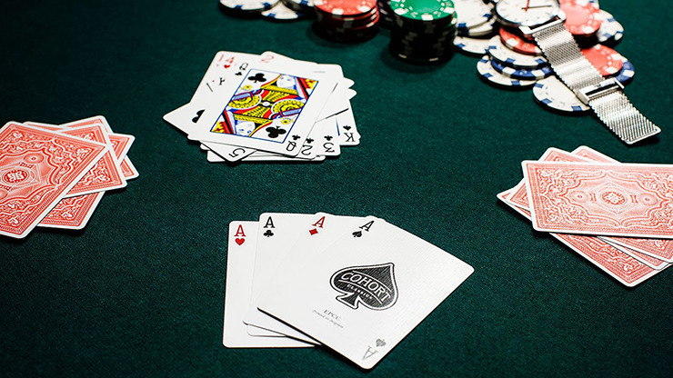 Red V2 Cohorts, Luxury-pressed E7 Playing Cards - Image 2