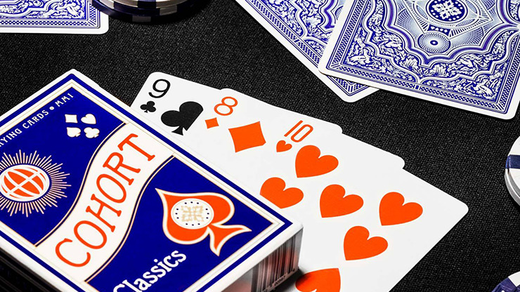 Blue Cohorts, Luxury-pressed E7 Playing Cards - Image 3