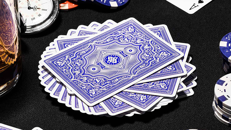 Blue Cohorts, Luxury-pressed E7 Playing Cards - Image 5