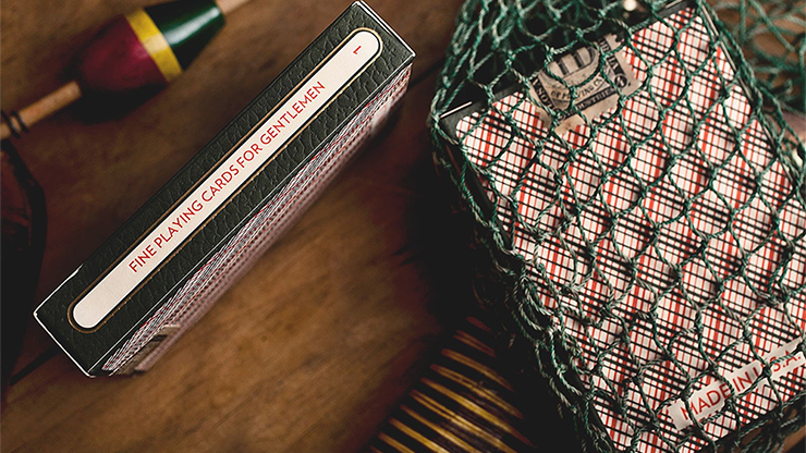 Vintage Plaid, Arizona Red Playing Cards by Dan and Dave - Image 2