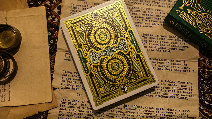 Charmers, Green Playing Cards by Kellar and Lotrek - Image 3