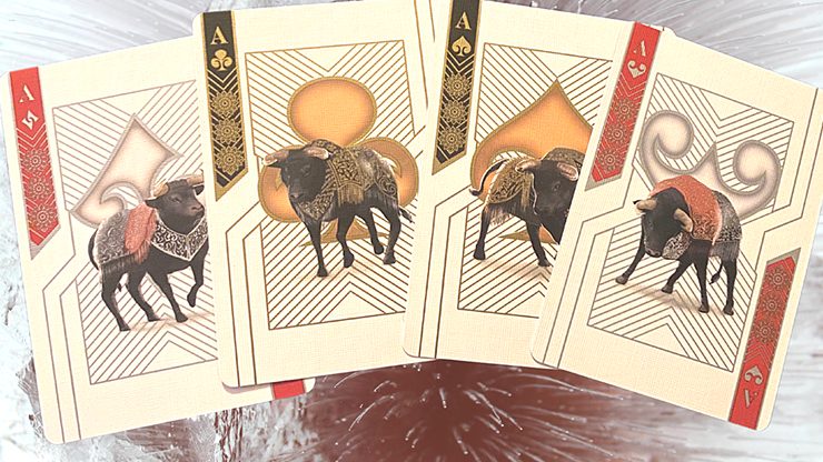 Bicycle Matador, Black Gilded Playing Cards - Image 2