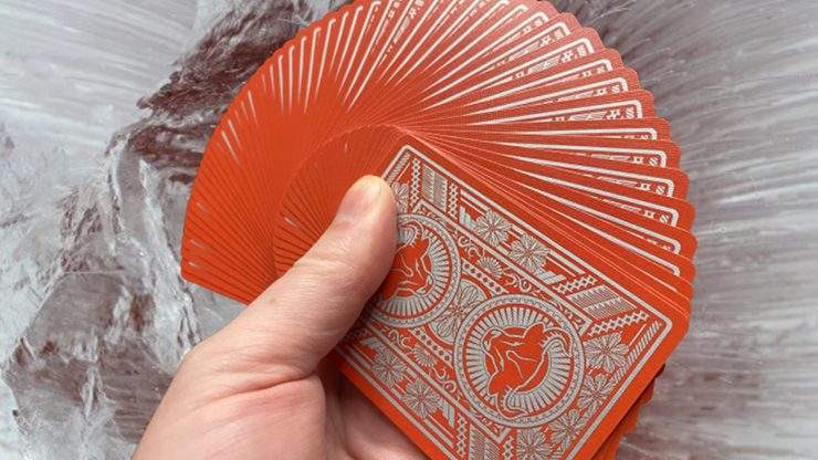 Bicycle Matador, Red Gilded Playing Cards - Image 2