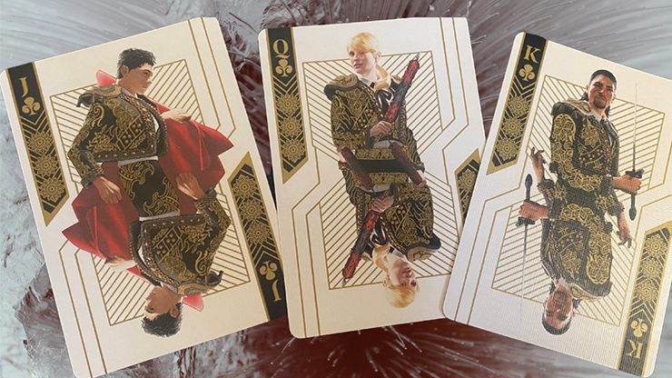 Bicycle Matador, Red Gilded Playing Cards - Image 4