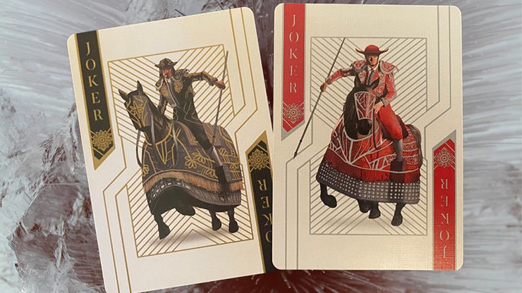 Bicycle Matador, Red Gilded Playing Cards - Image 5