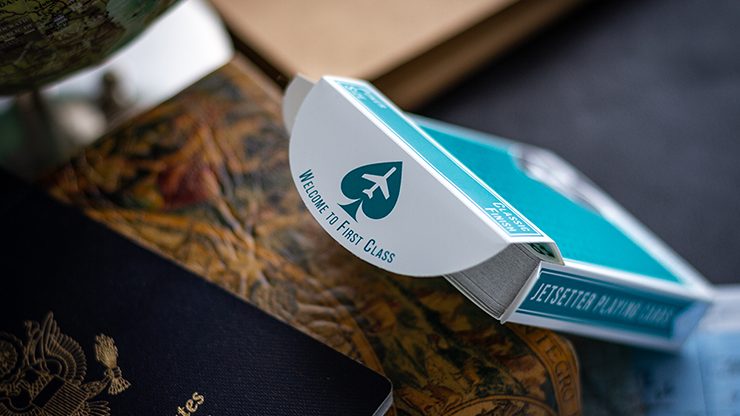 Lounge Edition in Terminal Teal by Jetsetter Playing Cards - Image 2