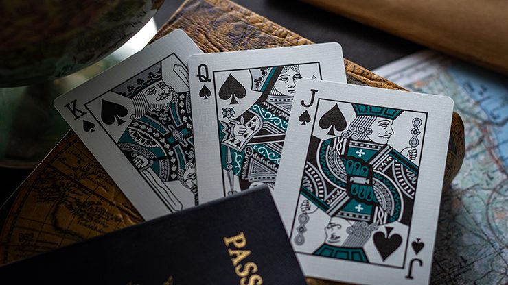 Lounge Edition in Terminal Teal by Jetsetter Playing Cards - Image 4