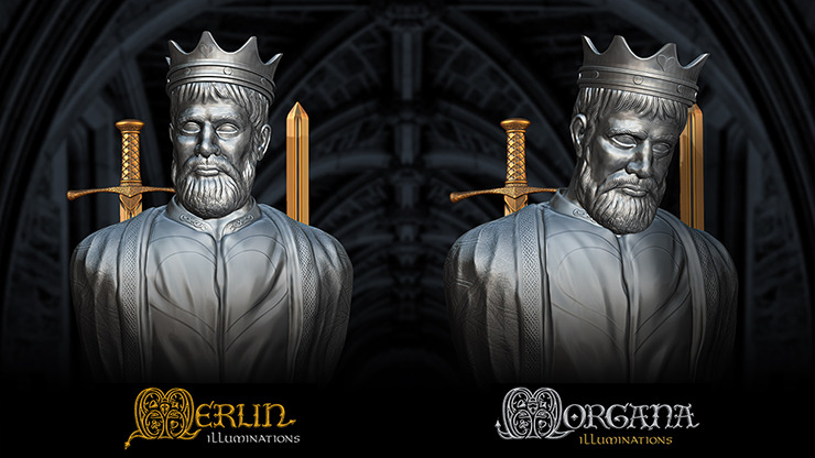 MORGANA Illuminations Playing Cards by Art Playing Cards - Image 6