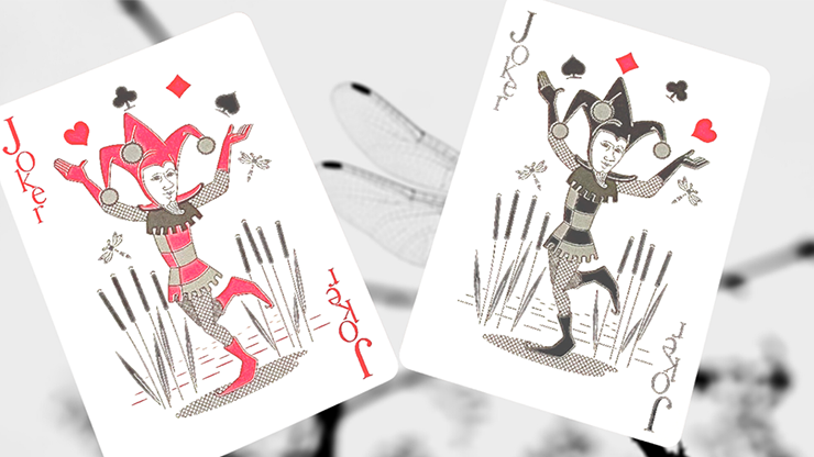 Bicycle Dragonfly, Teal Playing Cards - Image 4