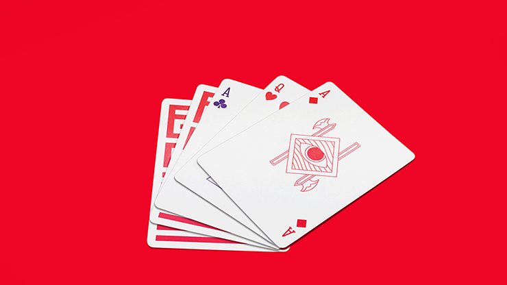Red Enigma Playing Cards - Image 3