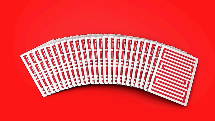 Red Enigma Playing Cards - Image 5