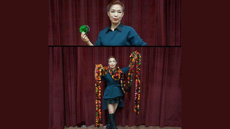 Flower Silver 10cm 8m 1ea by JL Magic