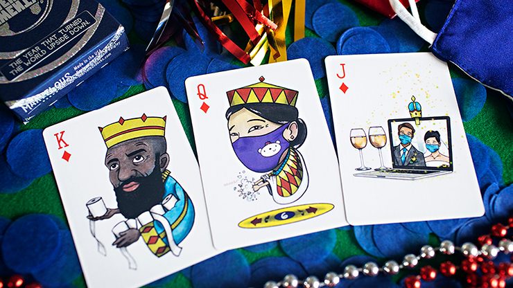 Marvelous Silver Twenty Twenty Playing Cards - Image 5