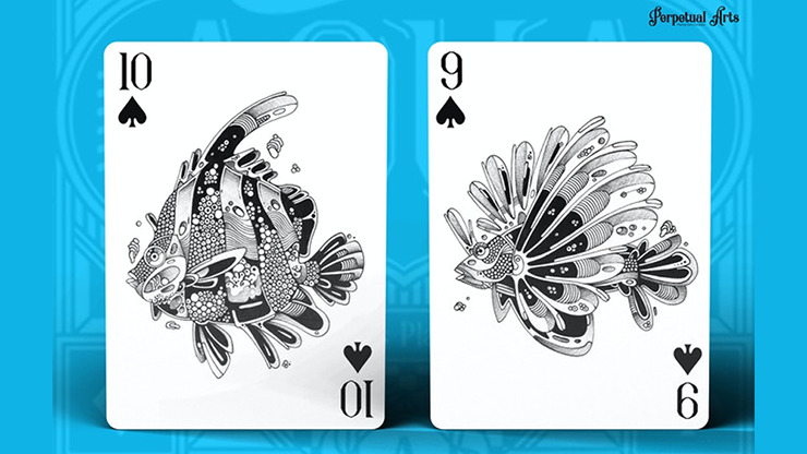 Aqua Species Playing Cards by Perpetual Arts - Image 3