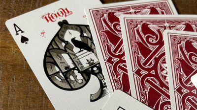 RAVN IIII, Red Playing Cards Designed by Stockholm17 - Image 3