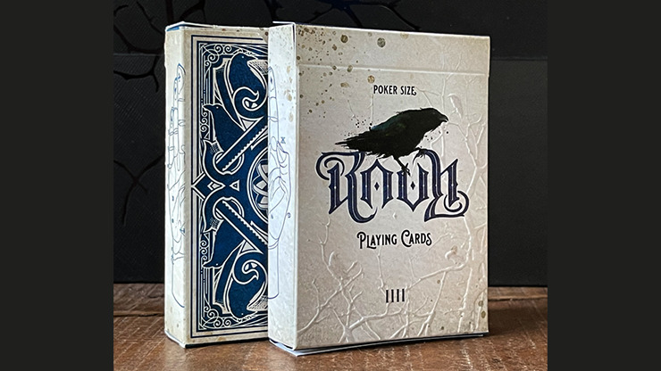RAVN IIII, Blue Playing Cards Designed by Stockholm17