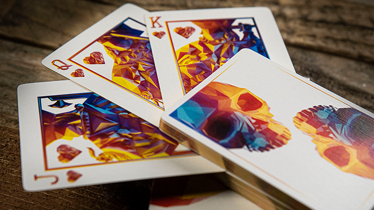 Limited Edition Gilded Memento Mori Genesis Playing Cards - Image 5