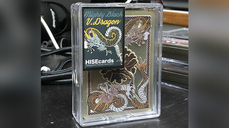 Dragon Transparent Playing Cards, Mighty Black - Image 2