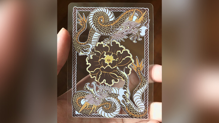Dragon Transparent Playing Cards, Mighty Black