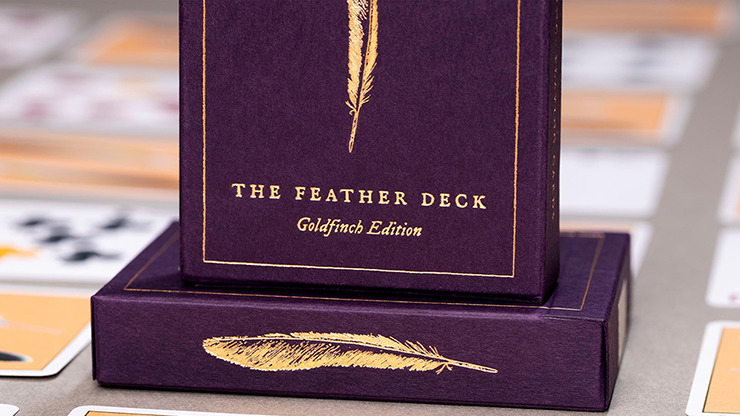 Feather Deck: Goldfinch Edition, Gold by Joshua Jay - Image 3