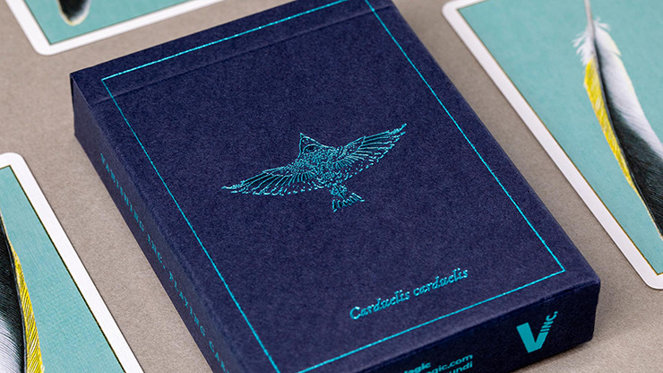 Feather Deck: Goldfinch Edition, Teal by Joshua Jay - Image 3