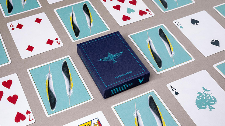 Feather Deck: Goldfinch Edition, Teal by Joshua Jay