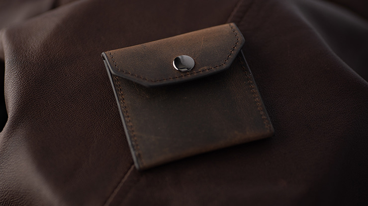 FPS Coin Wallet Brown, Gimmicks and Online Instructions by Magic Firm - Image 4