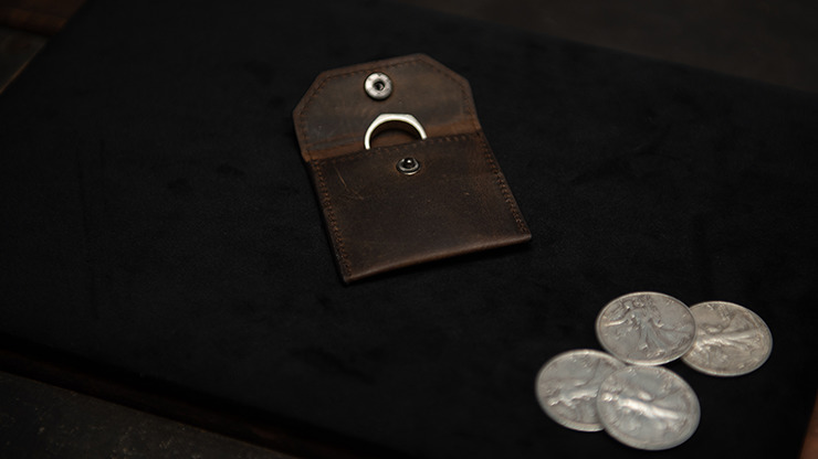 FPS Coin Wallet Brown, Gimmicks and Online Instructions by Magic Firm - Image 5