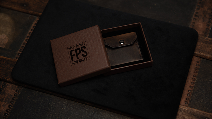 FPS Coin Wallet Brown, Gimmicks and Online Instructions by Magic Firm - Image 3