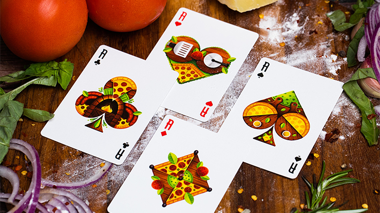 The Royal Pizza Palace Playing Cards Set by Riffle Shuffle - Image 3