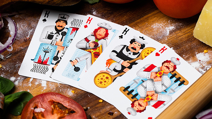The Royal Pizza Palace Playing Cards Set by Riffle Shuffle - Image 4